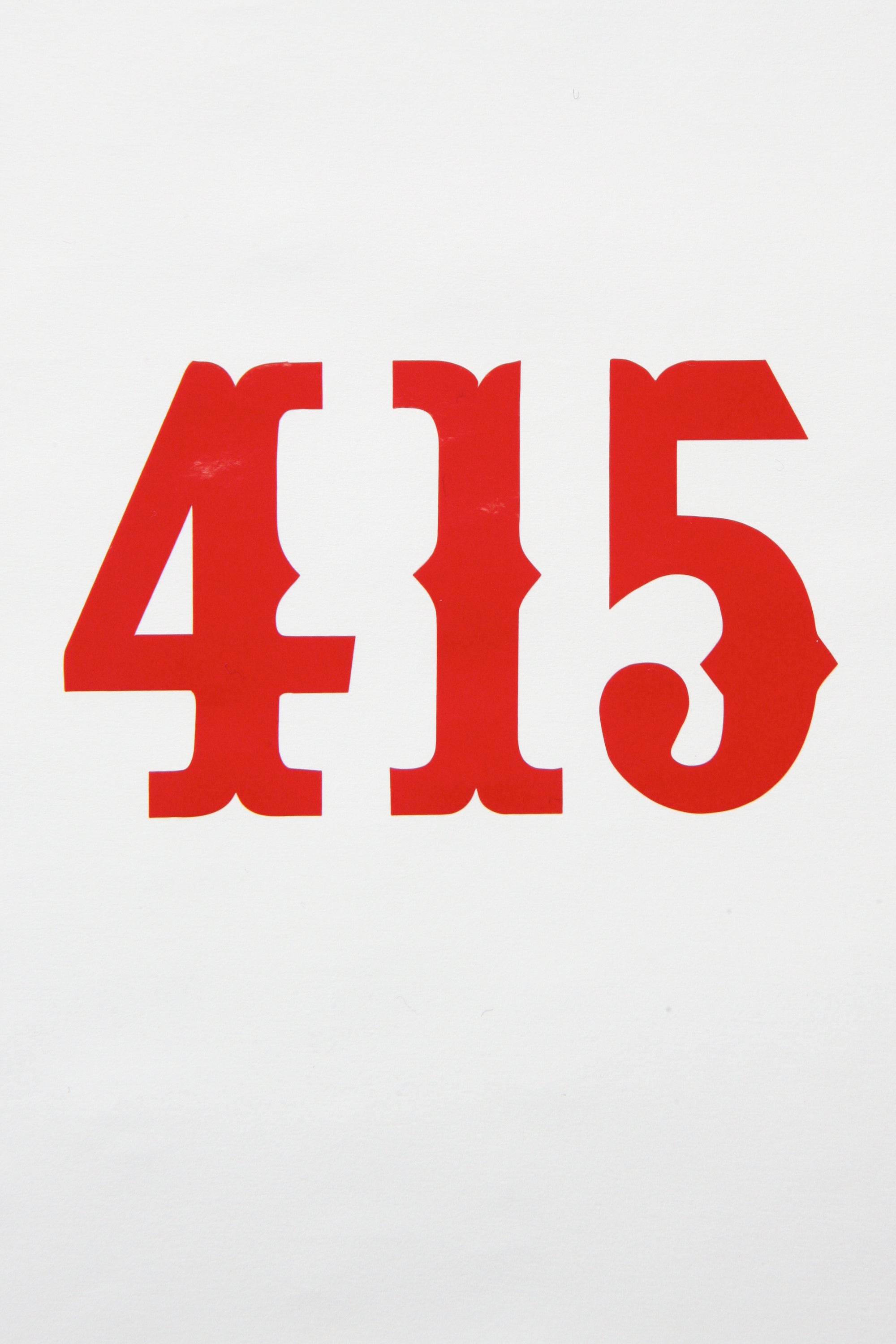 415 Vinyl Sticker - 415 Clothing, Inc.