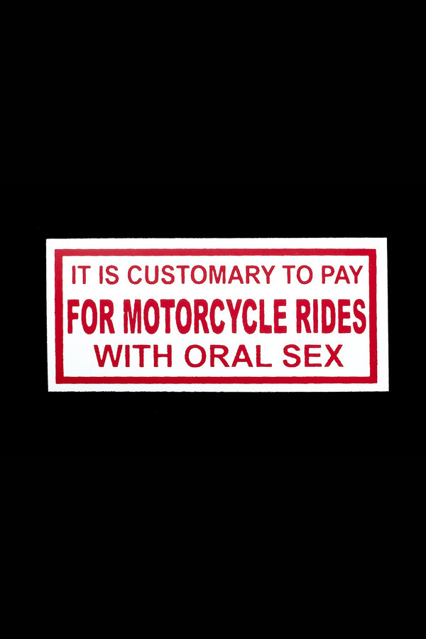 Motorcycle Rides Sticker